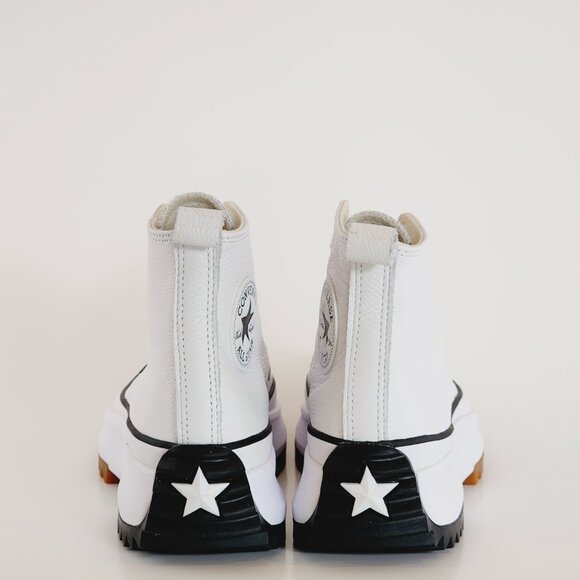 Converse Run Star Hike 'Leather - White' Women's Platform Sneakers A04293C NWT - Picture 5 of 6